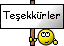 teşekkürler